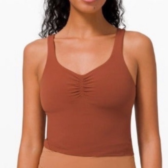 NWOT Lululemon Align Gathered Front Tank Top - Picture 3 of 4